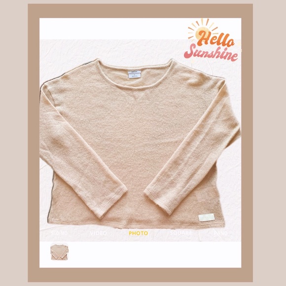 Dkny Sweaters - DKNY Peach Sweater